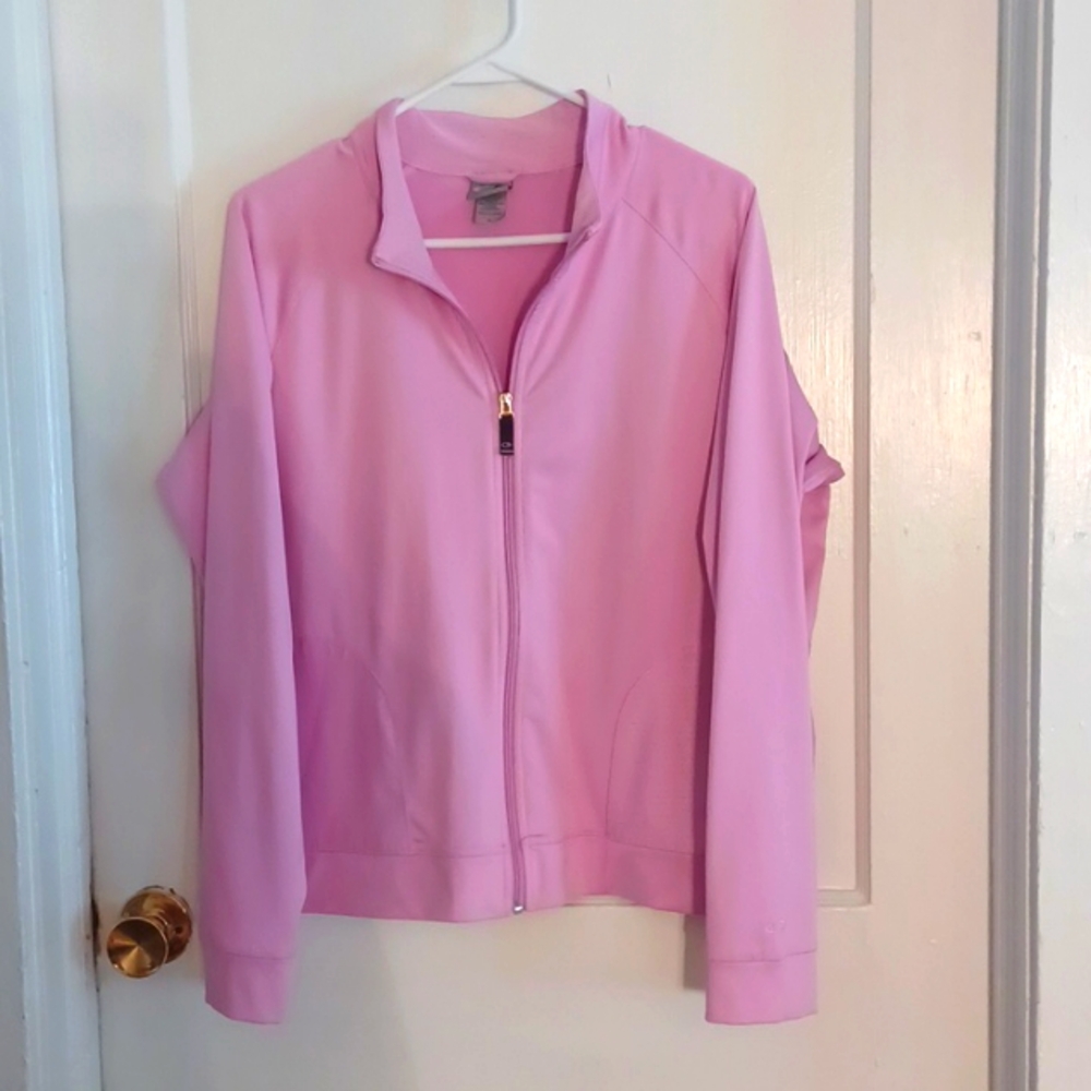 Champion jacket women's size xlarge  lavender color